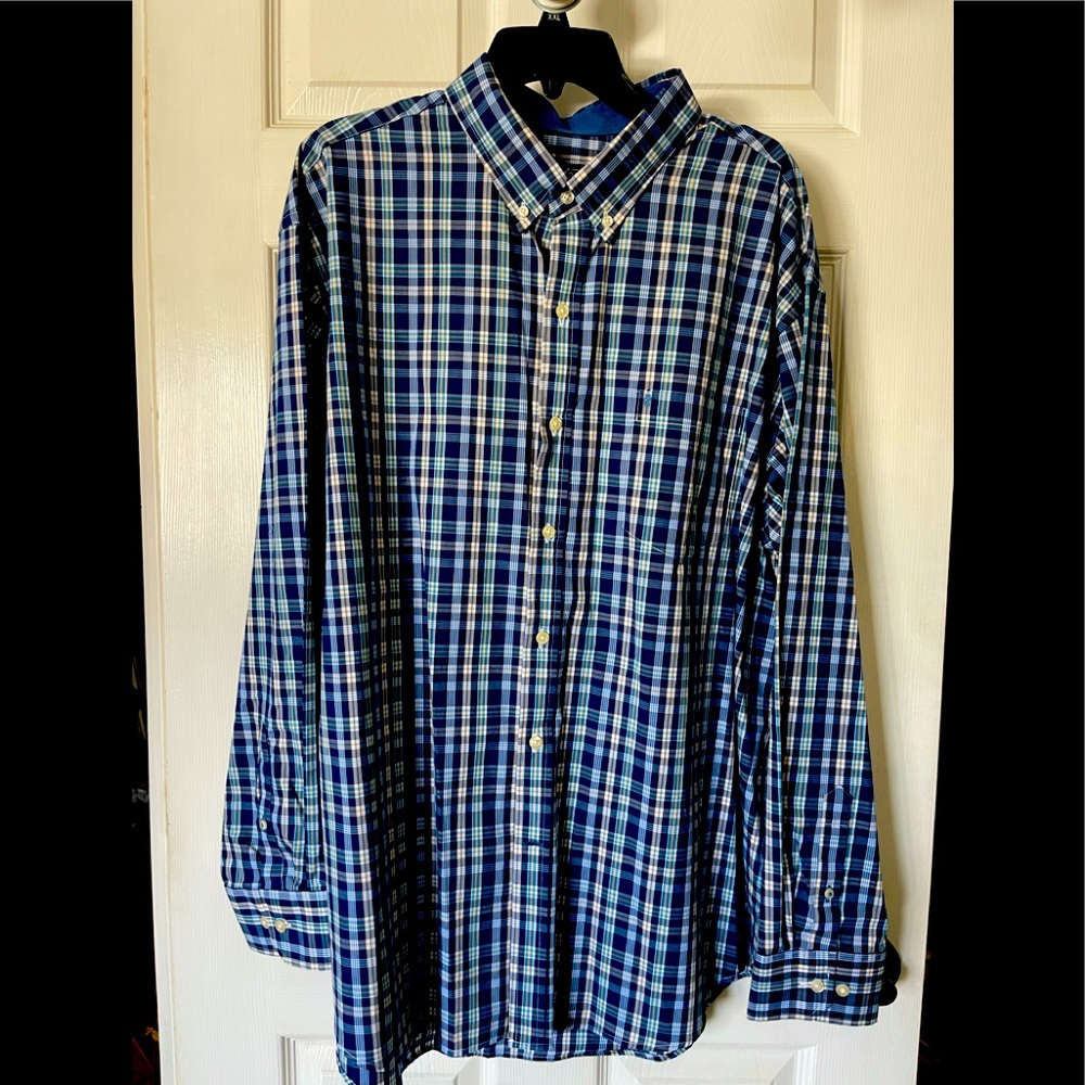 NWOT IZOD Premium Essentials XXL Long Sleeve Button Down